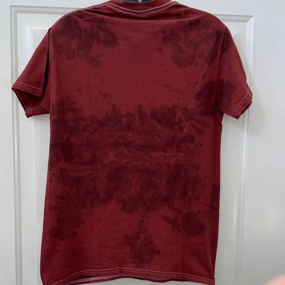 Aaliyah Graphic Red Tie Dye Tee - Picture 3 of 3